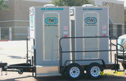 Just Like Home Portable Bathroom Trailers